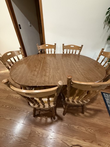 Antique oval maple dining - oval,