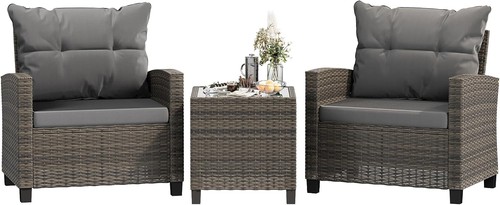 Pieces patio furniture set - set, 3